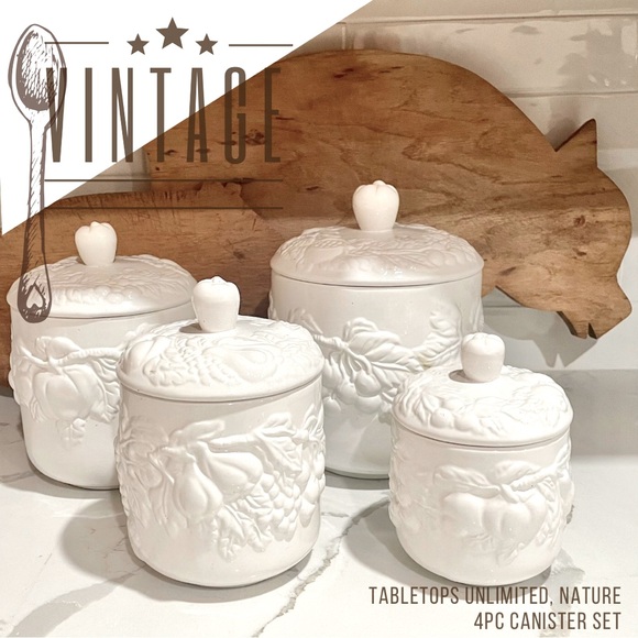 Vintage Canister Set